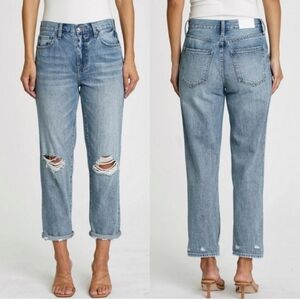 NWT Pistola Presley High‎ Rise Relaxed Roller denim Jeans Anthropologie